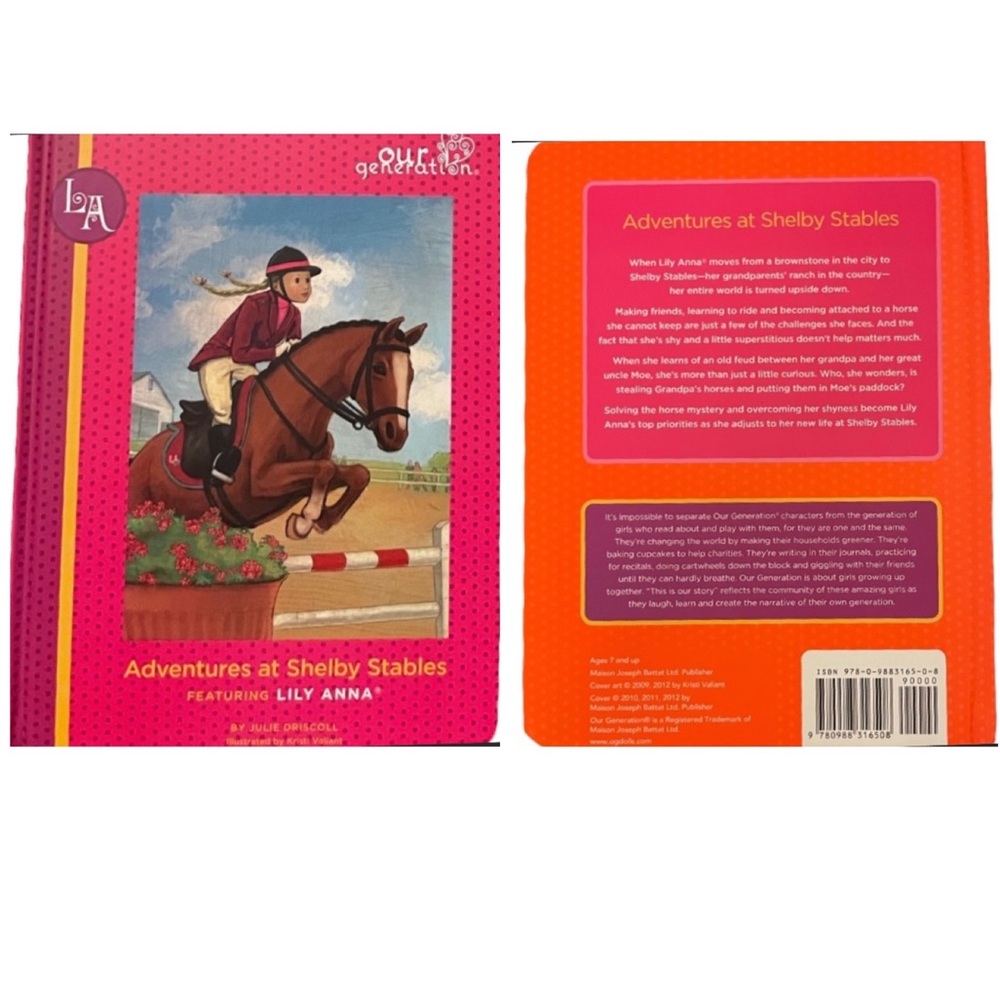 Our Generation Lily Anna 18” Doll & Horse Riding Set Clothing & Lemonade Set - Picture 4 of 16